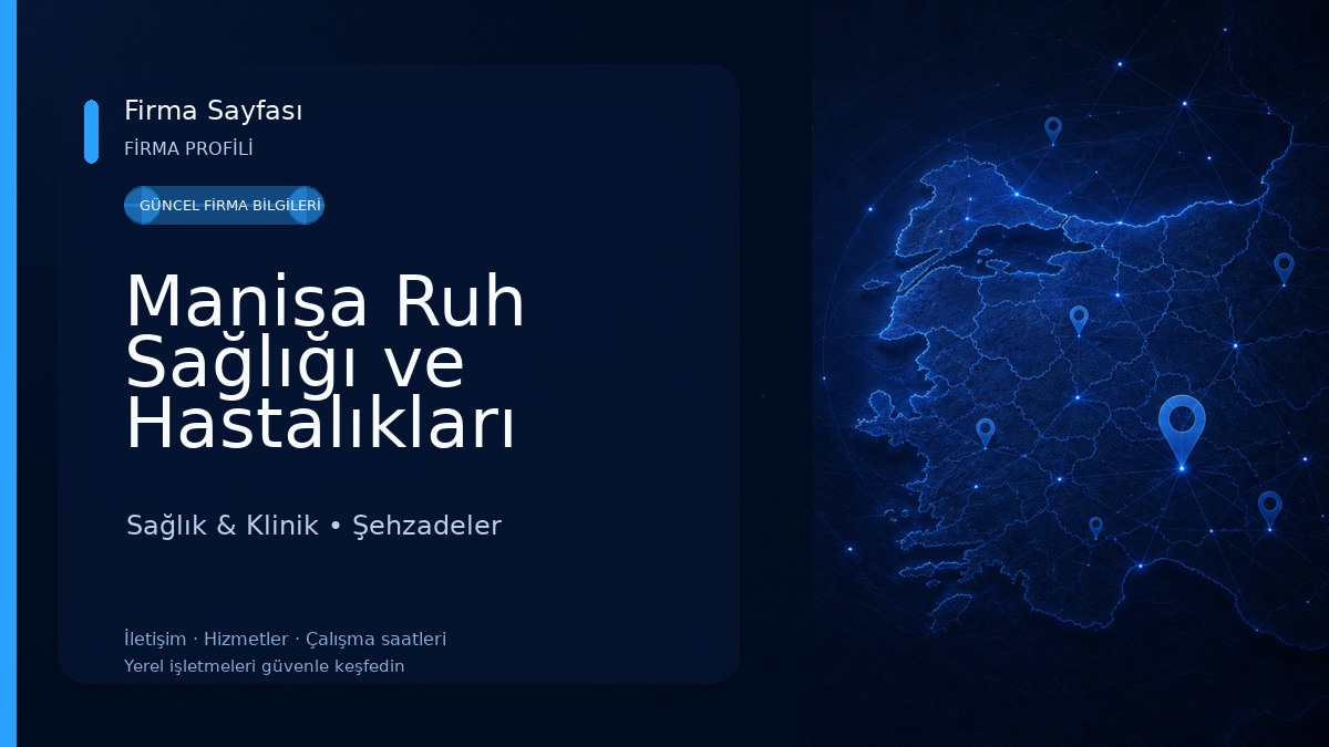 Manisa Ruh Sağlığı ve Hastalıkları Hastanesi 