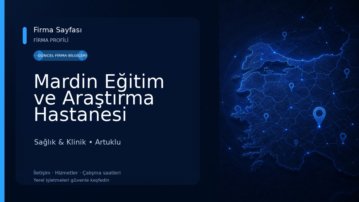 Mardin Eğitim ve Araştırma Hastanesi
