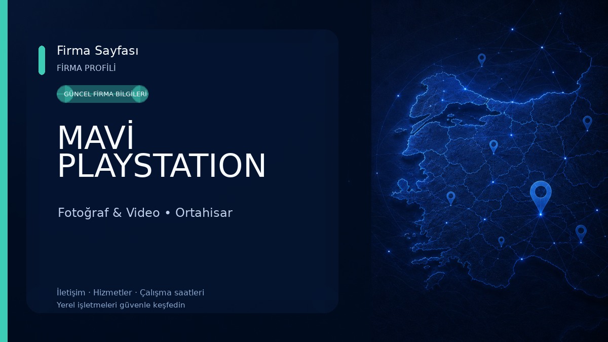 MAVİ PLAYSTATION