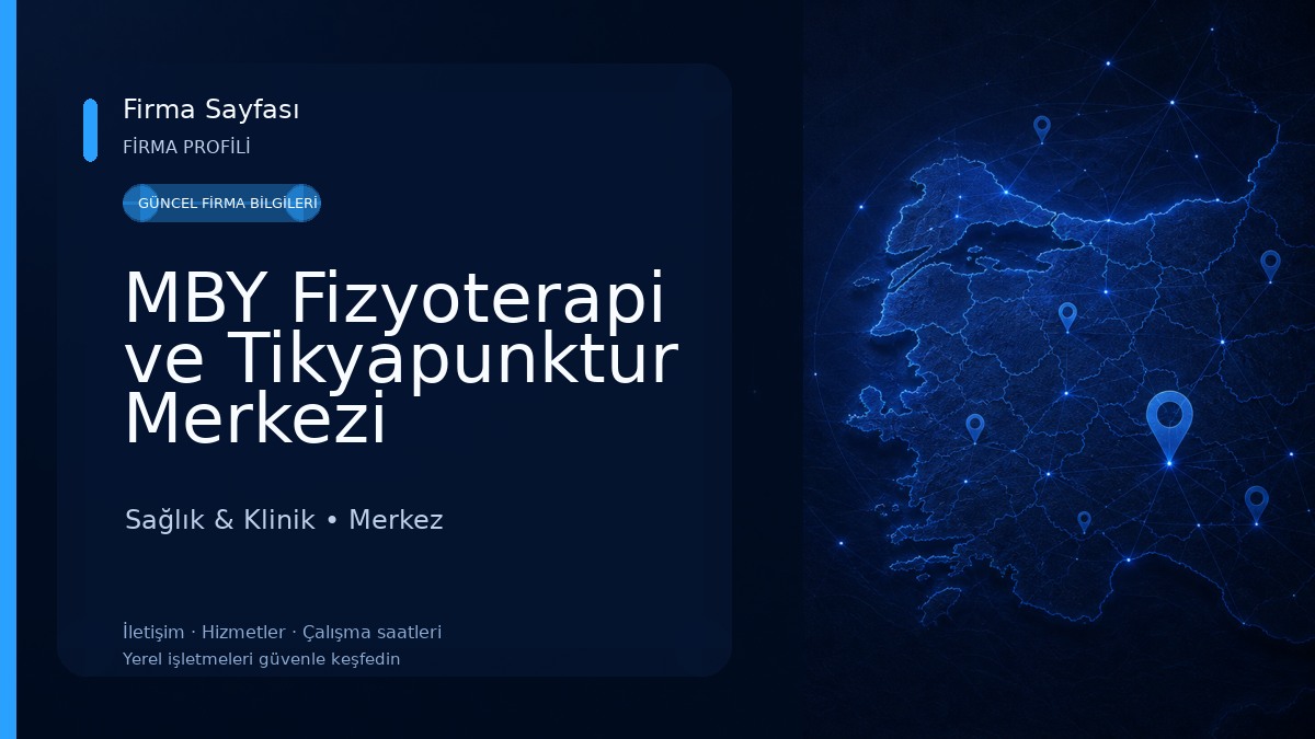MBY Fizyoterapi ve Tikyapunktur Merkezi 