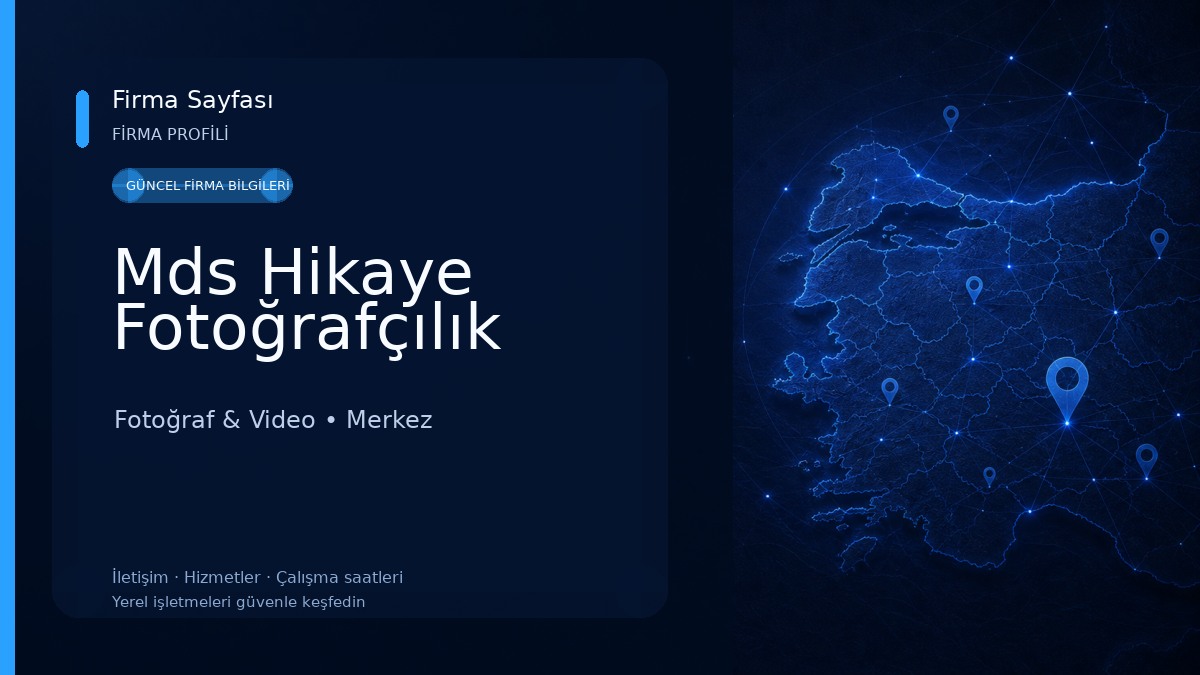 Mds Hikaye Fotoğrafçılık Fotoğraf & Video