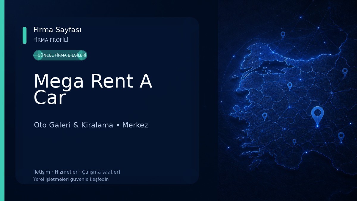 Mega Rent A Car Oto Galeri & Kiralama
