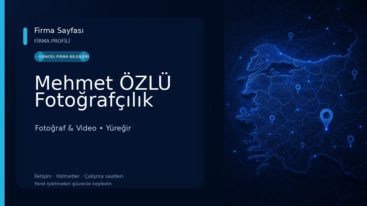 Mehmet ÖZLÜ Fotoğrafçılık Fotoğraf & Video