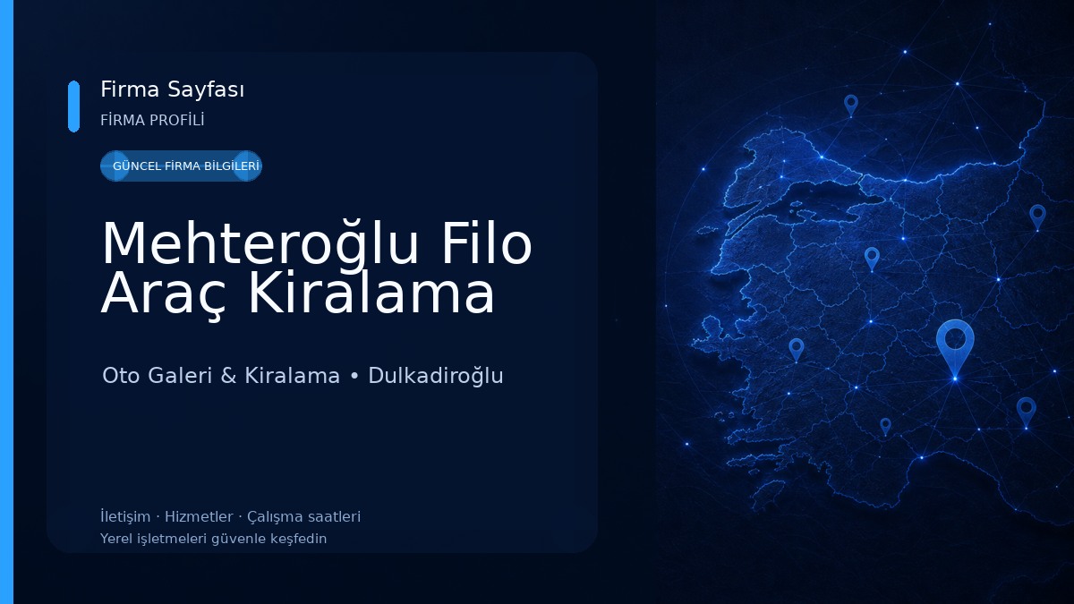 Mehteroğlu Filo Araç Kiralama