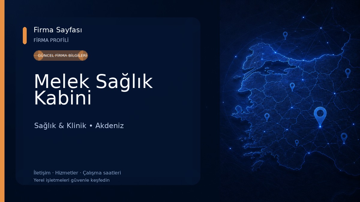 Melek Sağlık Kabini 