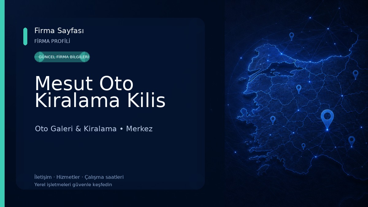 Mesut Oto Kiralama Kilis