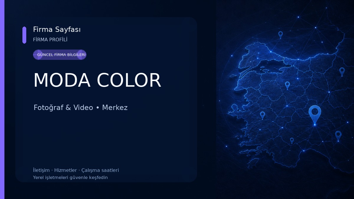 MODA COLOR Fotoğraf & Video