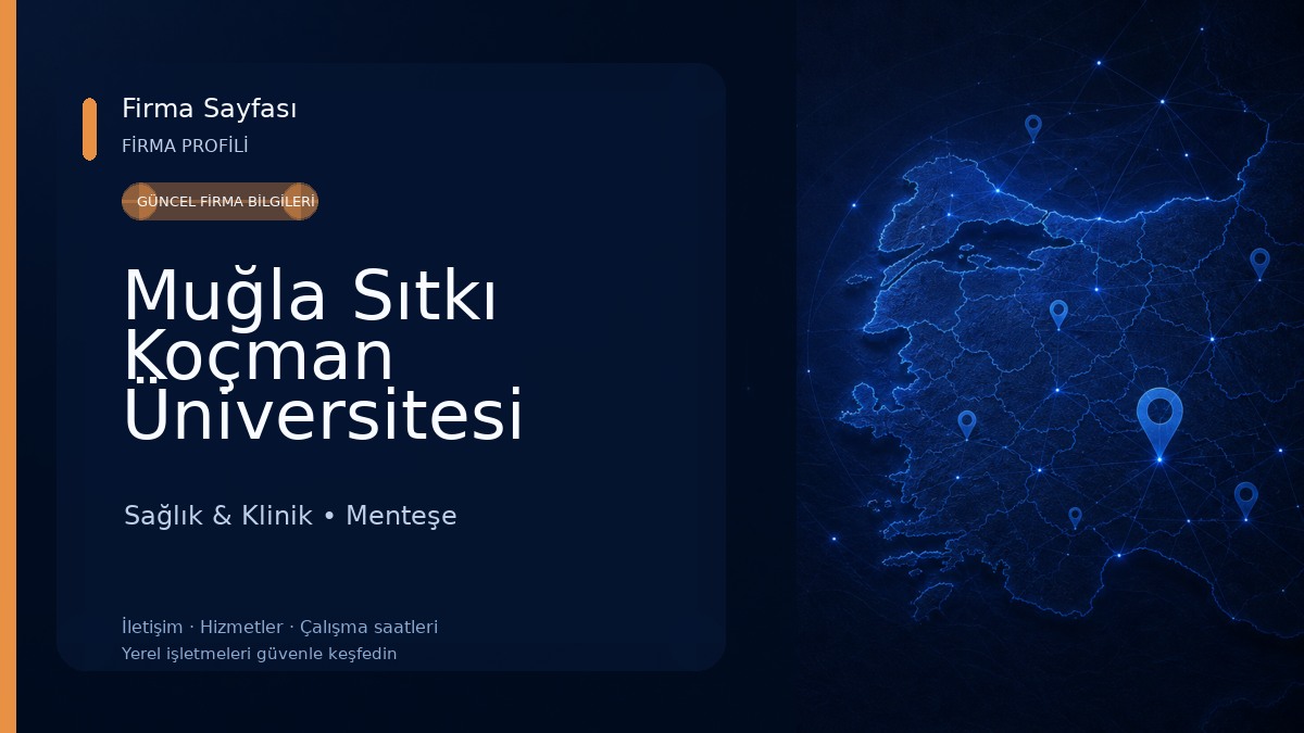 Muğla Sıtkı Koçman Üniversitesi Sağlık Bilimleri Fakültesi Sağlık & Klinik