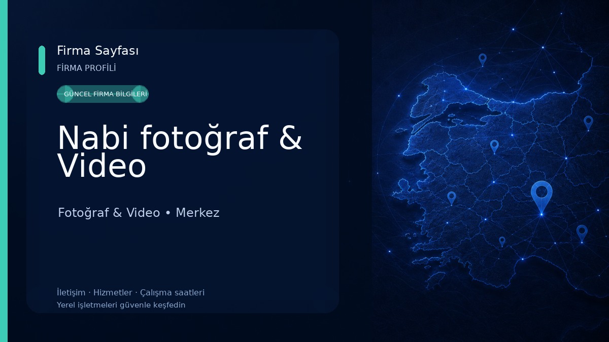 Nabi fotoğraf & Video Fotoğraf & Video
