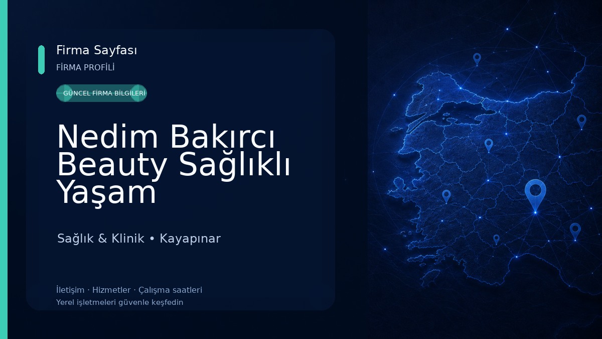 Nedim Bakırcı Beauty Sağlıklı Yaşam Sağlık & Klinik