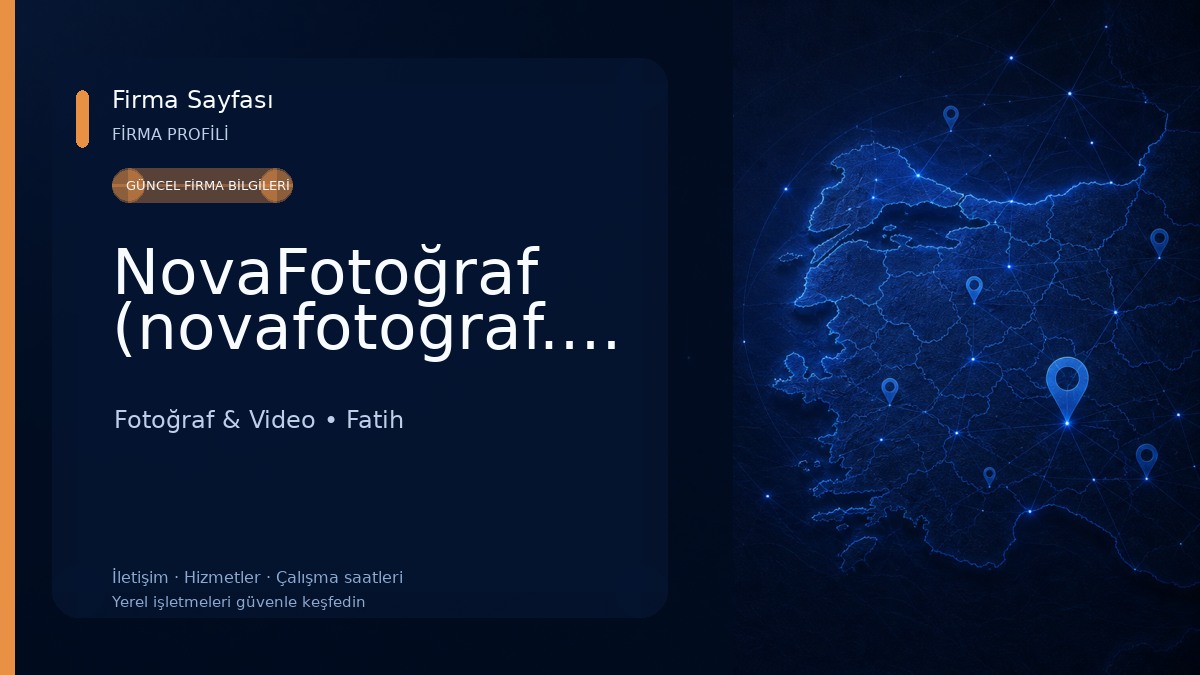 NovaFotoğraf (novafotograf.com) Fotoğraf & Video