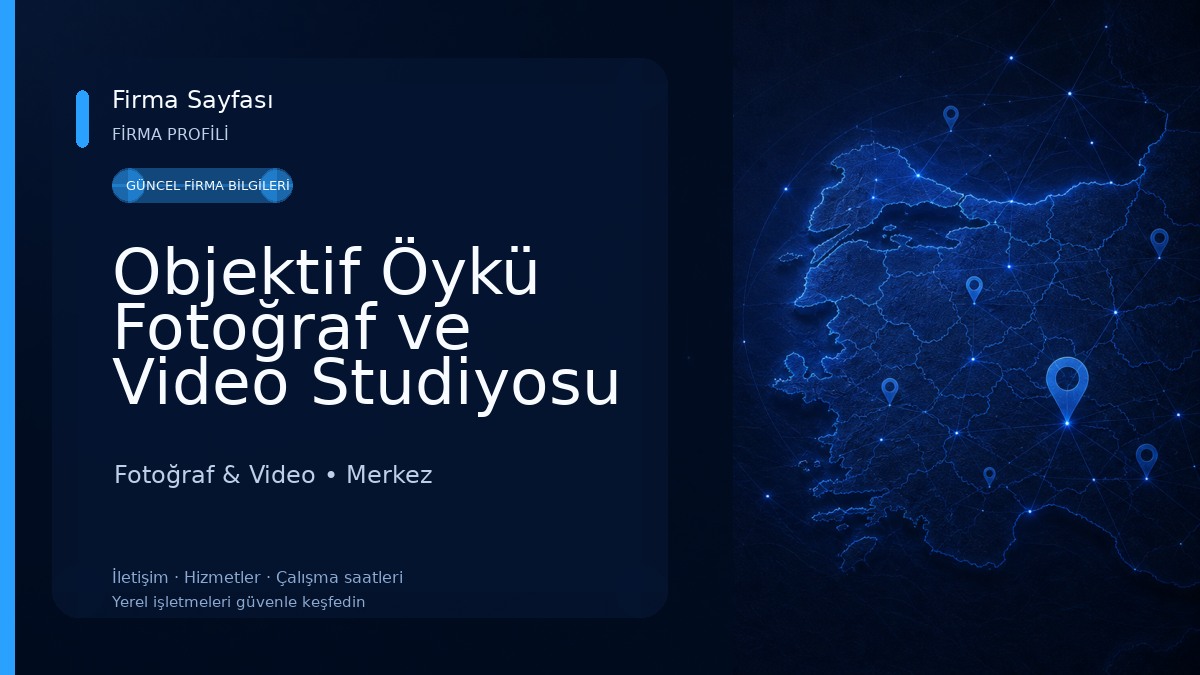 Objektif Öykü Fotoğraf ve Video Studiyosu 