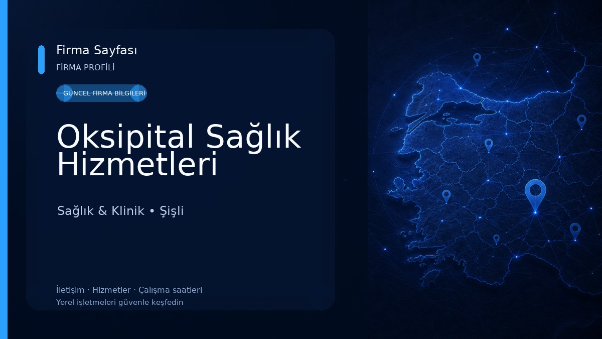 Oksipital Sağlık Hizmetleri Sağlık & Klinik