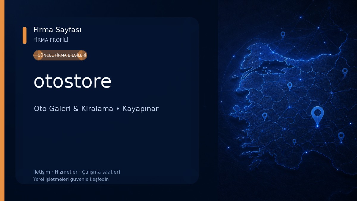 otostore Oto Galeri & Kiralama
