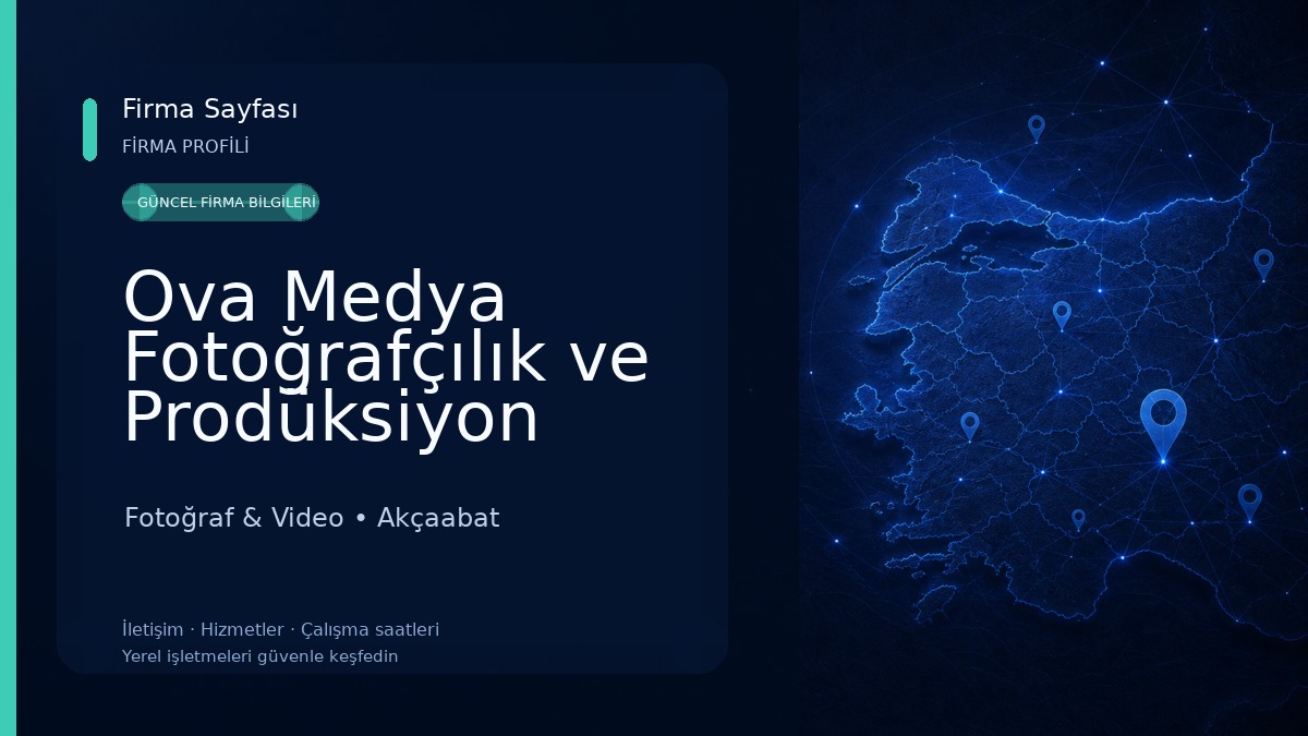 Ova Medya Fotoğrafçılık ve Prodüksiyon