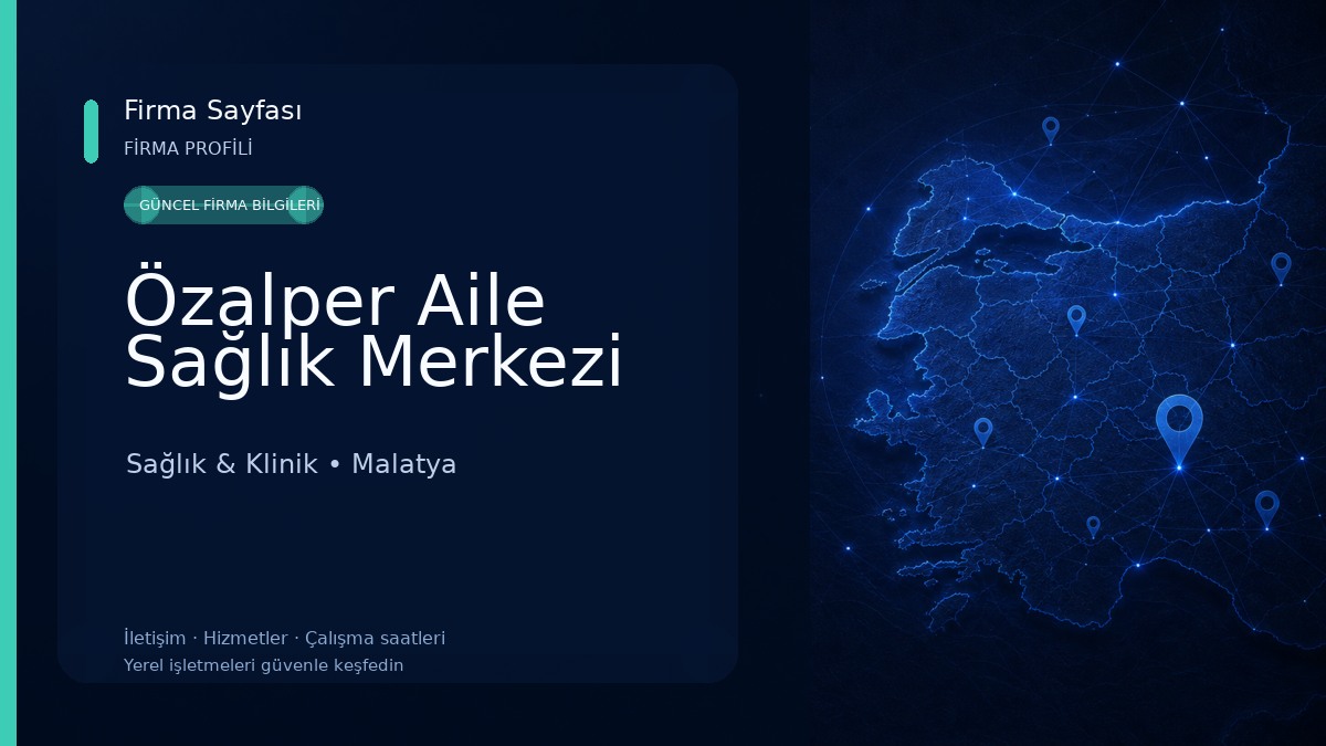 Özalper Aile Sağlık Merkezi