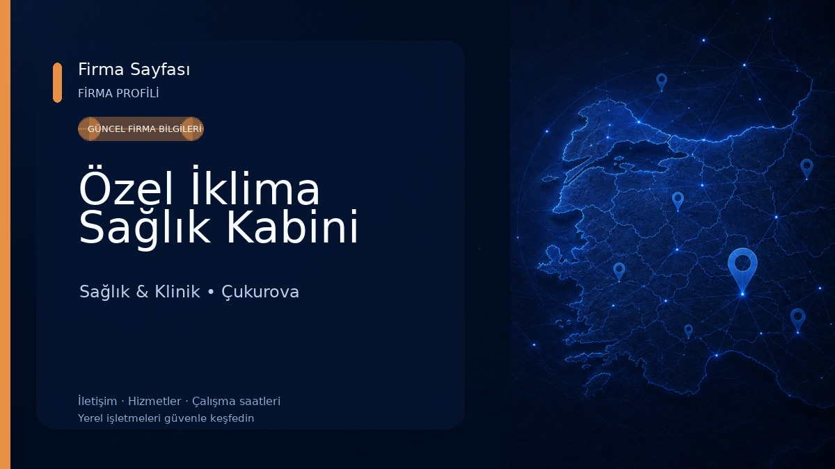 Özel İklima Sağlık Kabini Sağlık & Klinik
