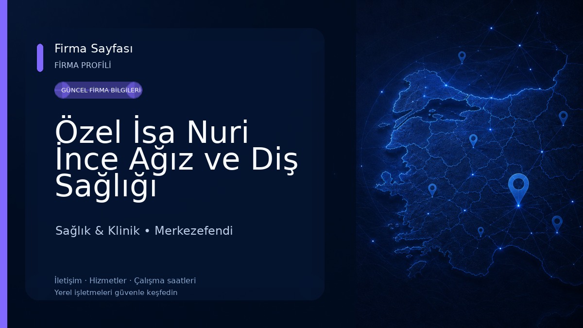 Özel İsa Nuri İnce Ağız ve Diş Sağlığı Polikliniği (İnce Smile) Sağlık & Klinik