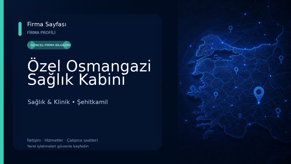 Özel Osmangazi Sağlık Kabini Sağlık & Klinik