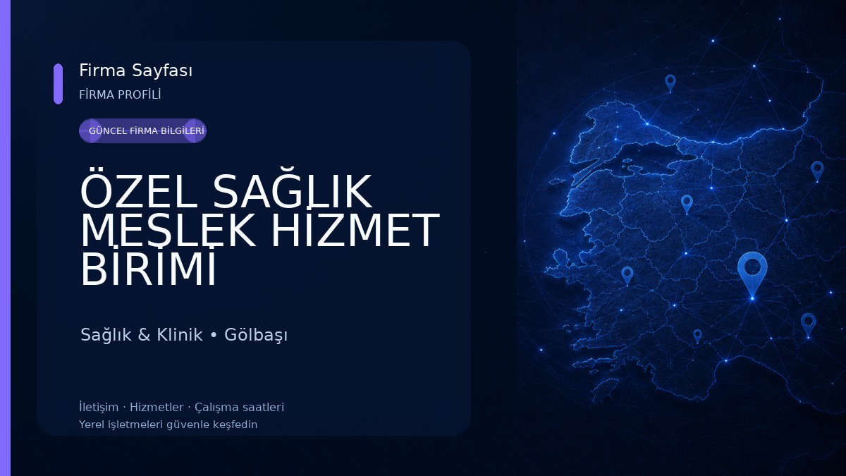 ÖZEL SAĞLIK MESLEK HİZMET BİRİMİ FİZYOTERAPİST ERCAN EDE 