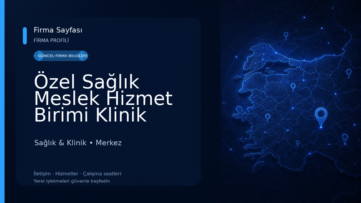 Özel Sağlık Meslek Hizmet Birimi Klinik Psikolog Rumeysa Evgen 