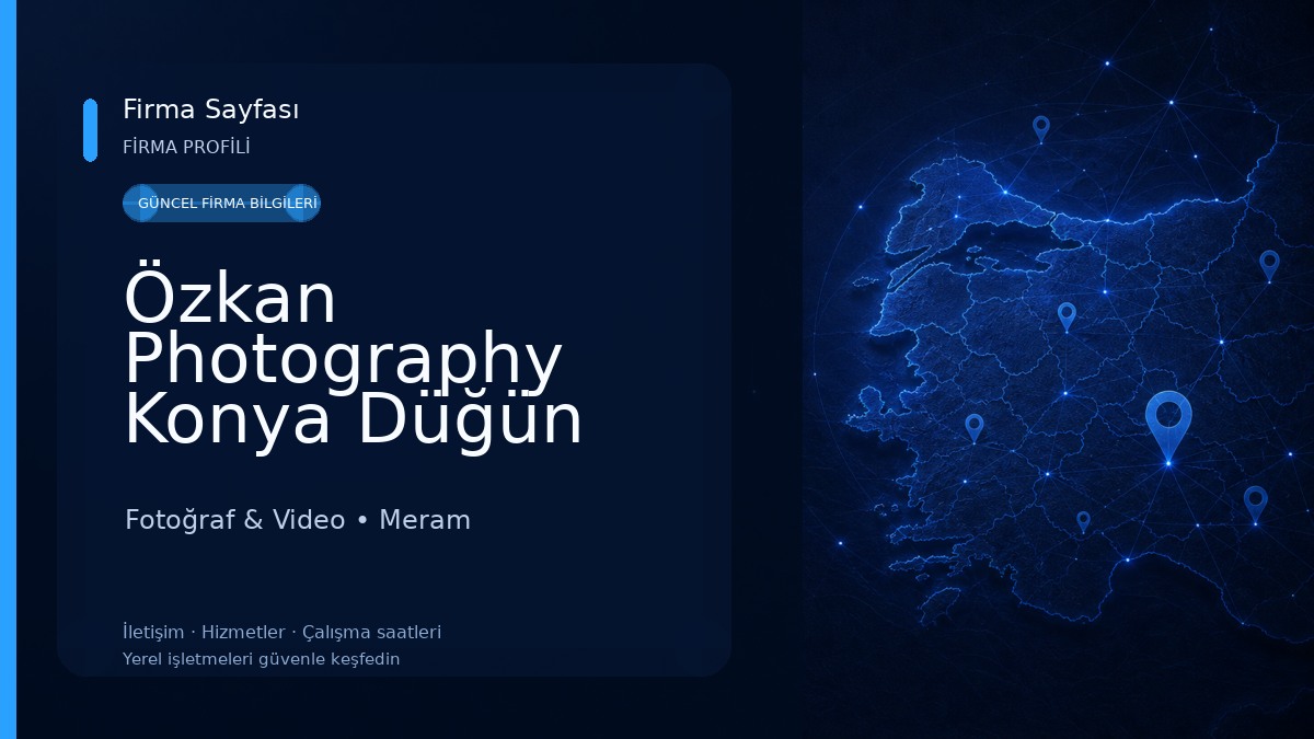Özkan Photography Konya Düğün Fotoğrafçısı