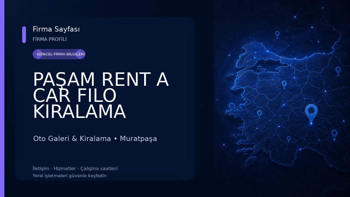 PAŞAM RENT A CAR FILO KIRALAMA ANTALYA
