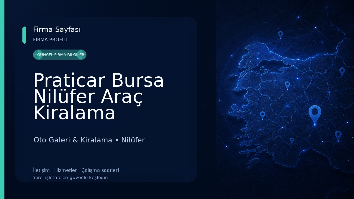 Praticar Bursa Nilüfer Araç Kiralama