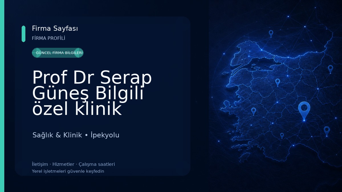 Prof Dr Serap Güneş Bilgili özel klinik Sağlık & Klinik