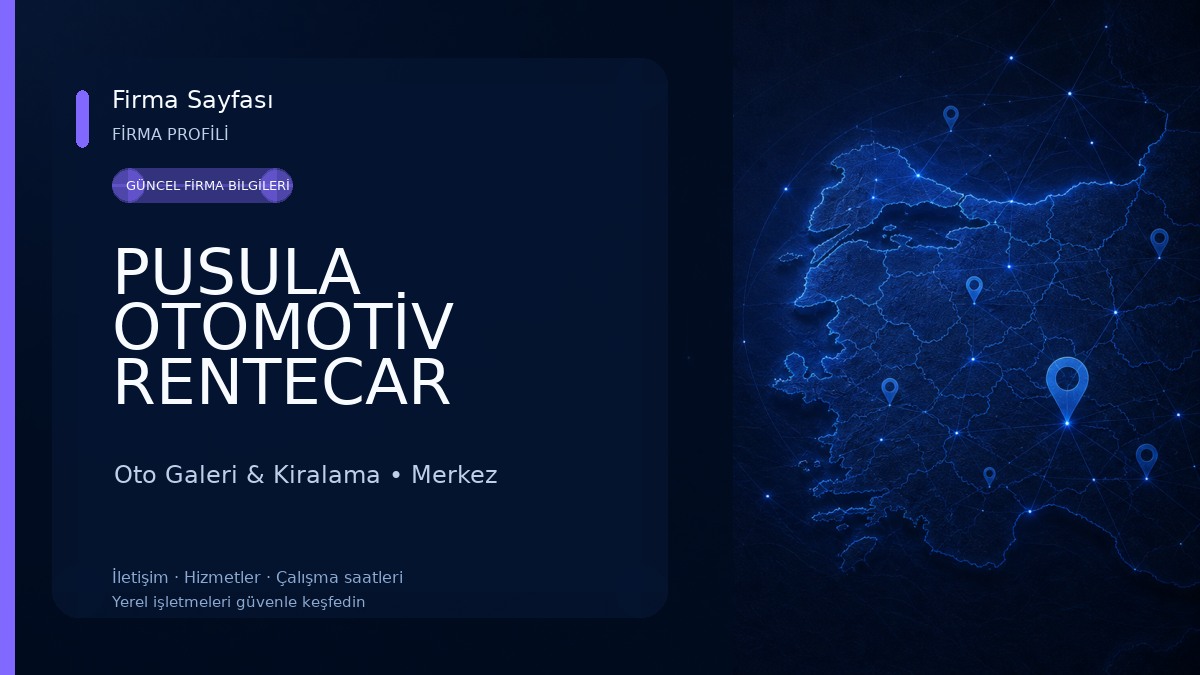PUSULA OTOMOTİV RENTECAR