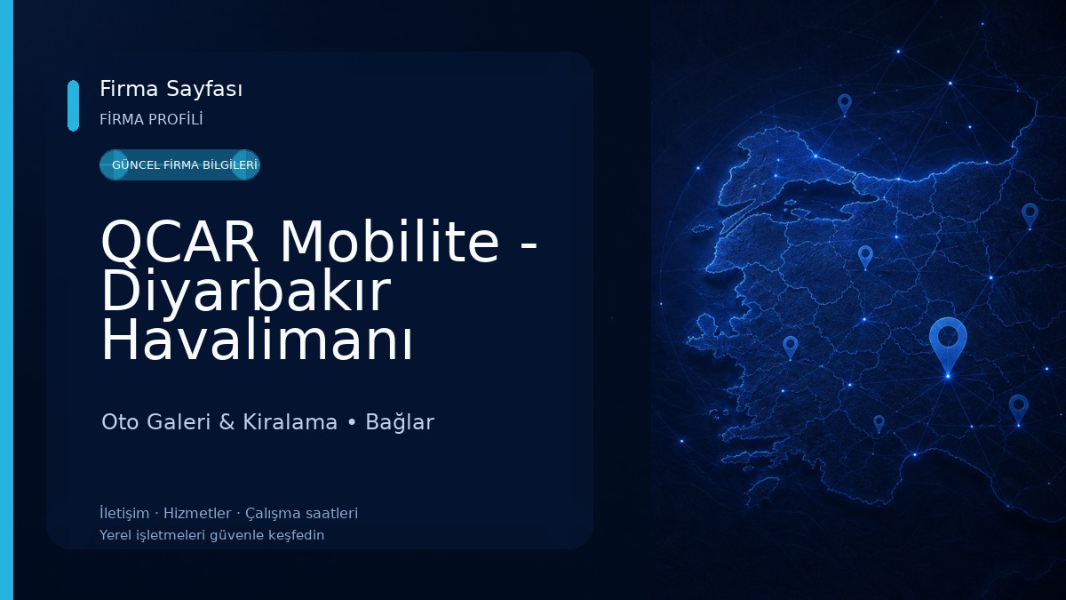QCAR Mobilite - Diyarbakır Havalimanı 