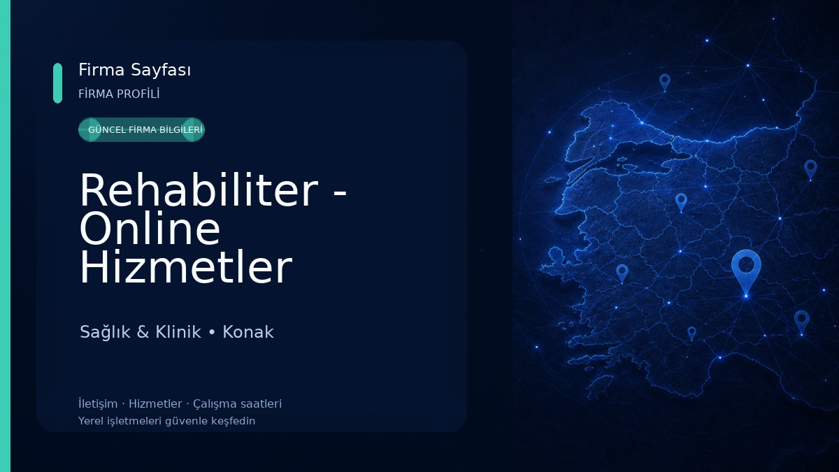 Rehabiliter - Online Hizmetler (Fizyoterapi, Fonksiyonel Tıp, DEHB, Pelvik Taban, Yoga, Klinik Pilates, Fasyal Terapi) Sağlık & Klinik