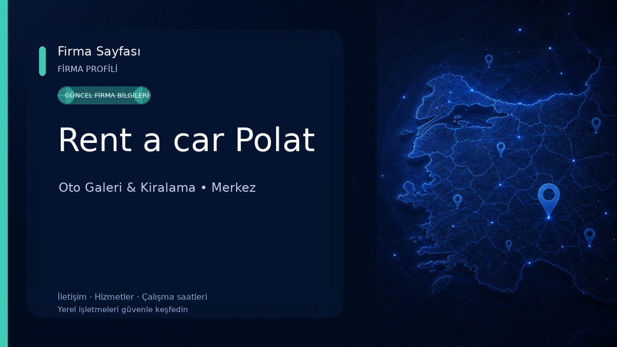 Rent a car Polat Oto Galeri & Kiralama