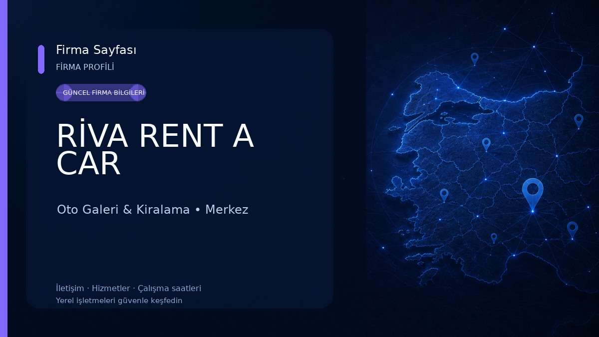 RİVA RENT A CAR Oto Galeri & Kiralama