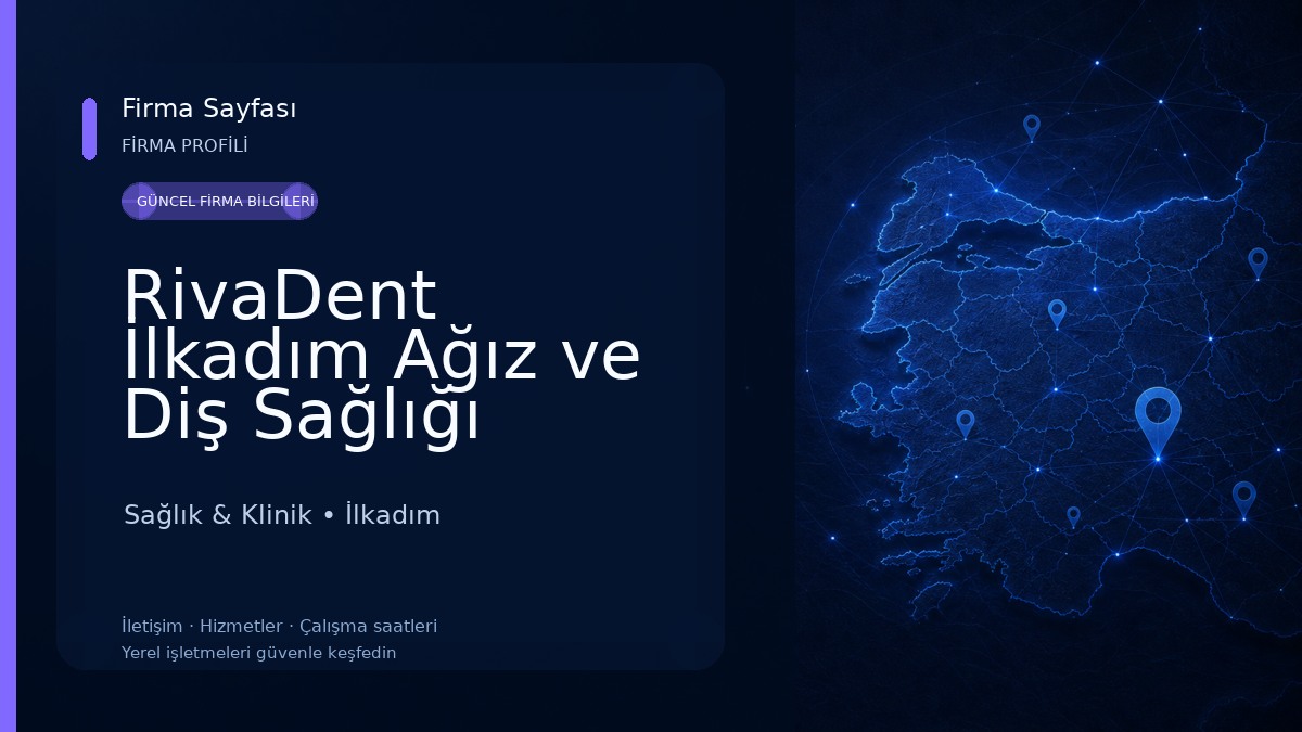 RivaDent İlkadım Ağız ve Diş Sağlığı Polikliniği Sağlık & Klinik