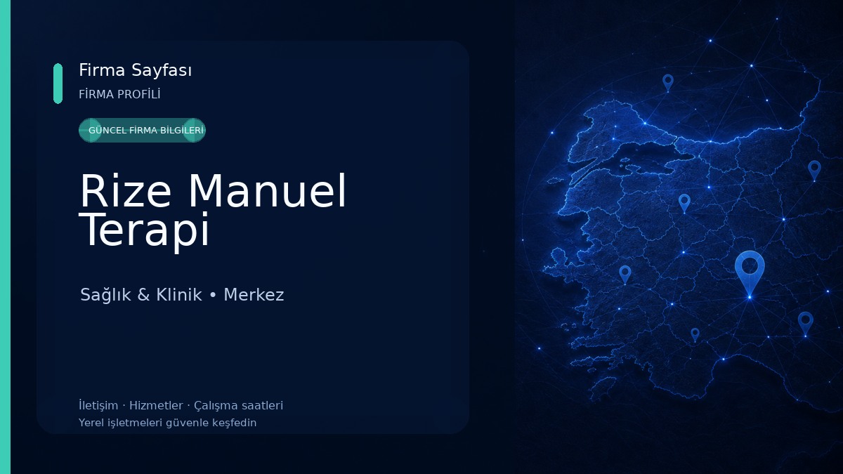 Rize Manuel Terapi 