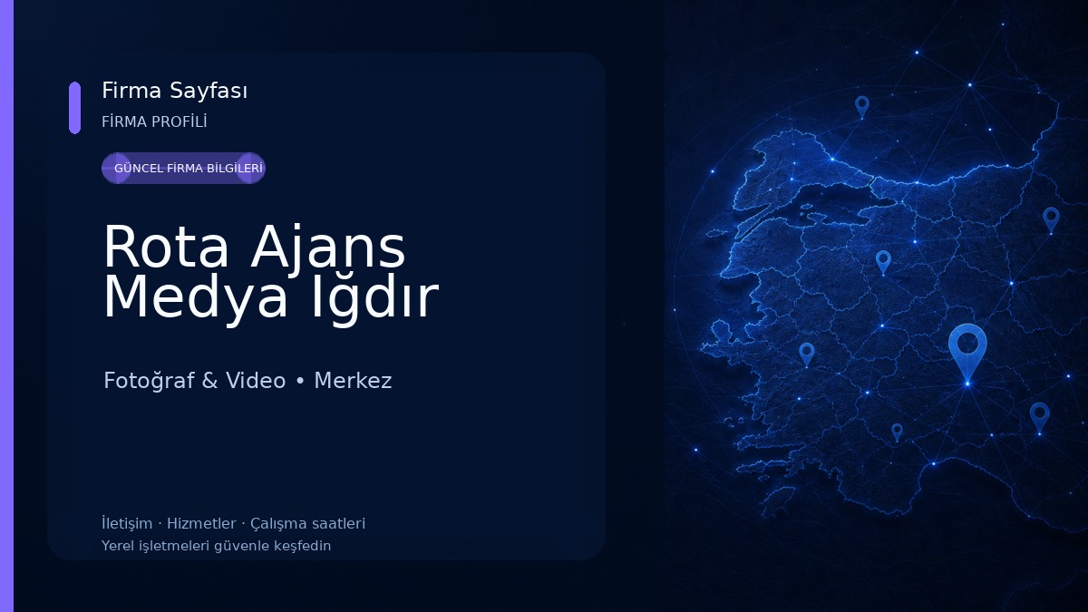 Rota Ajans Medya Iğdır 