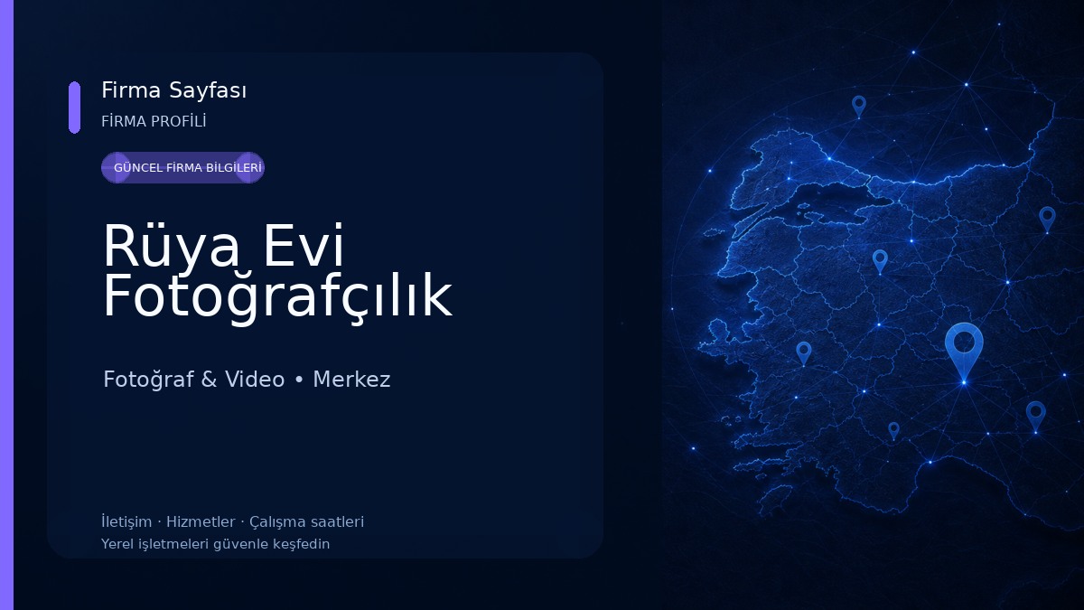 Rüya Evi Fotoğrafçılık 