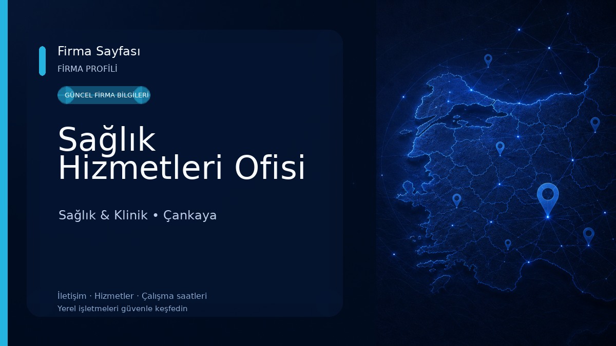 Sağlık Hizmetleri Ofisi Sağlık & Klinik