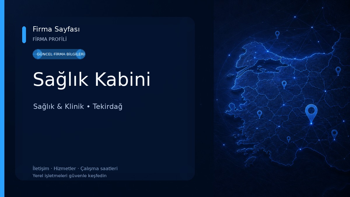 Sağlık Kabini Sağlık & Klinik