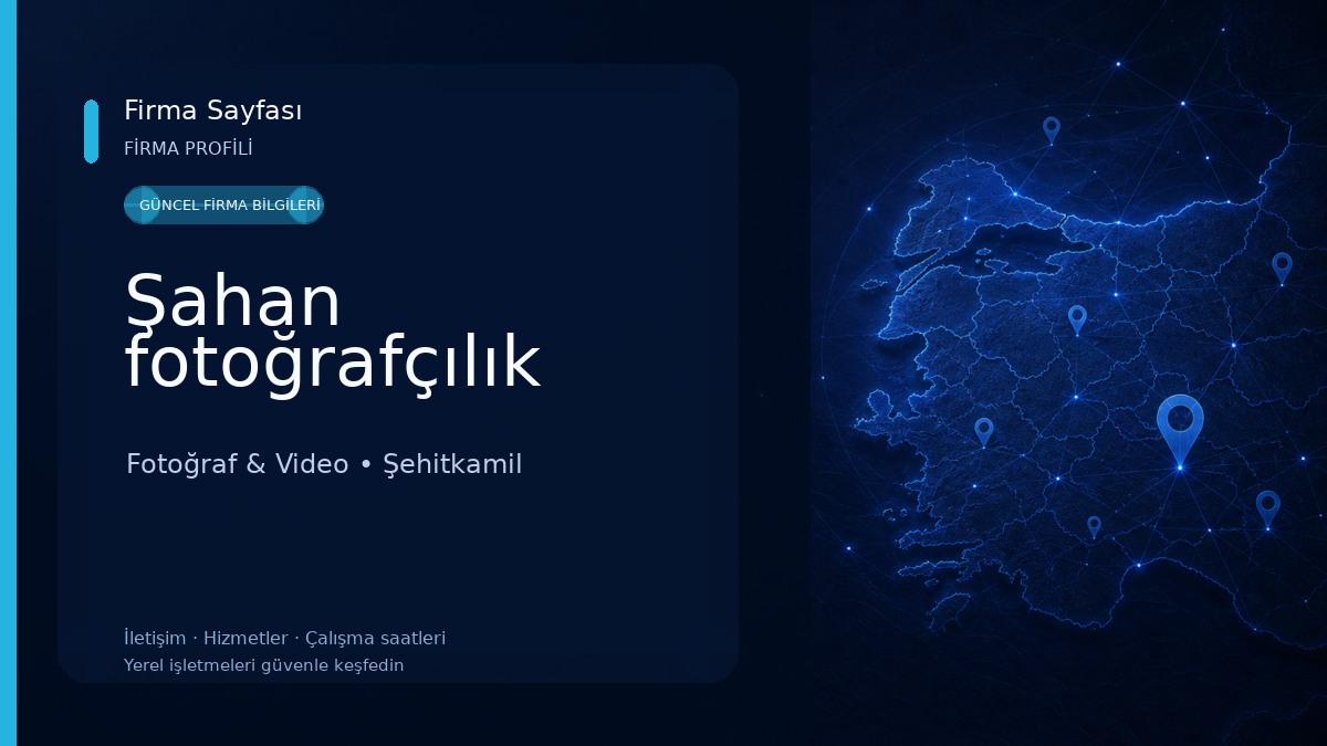 Şahan fotoğrafçılık Fotoğraf & Video