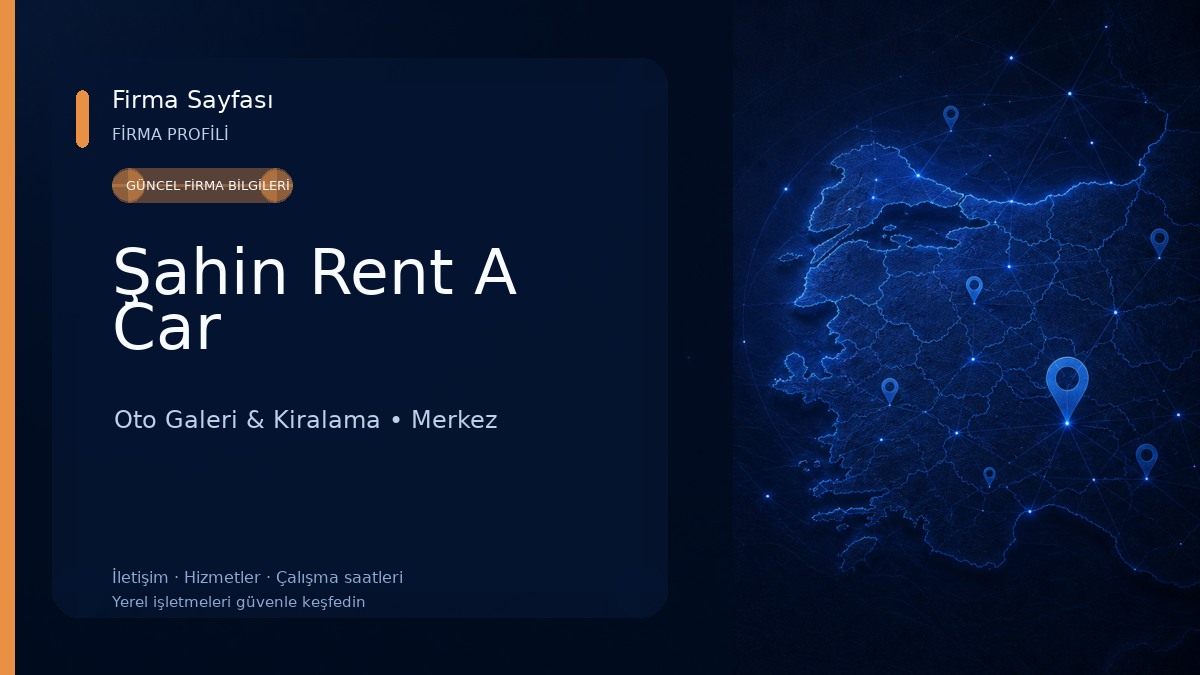 Şahin Rent A Car