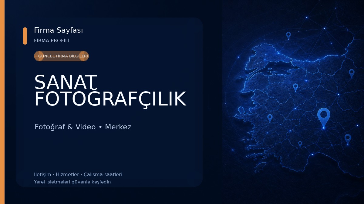 SANAT FOTOĞRAFÇILIK