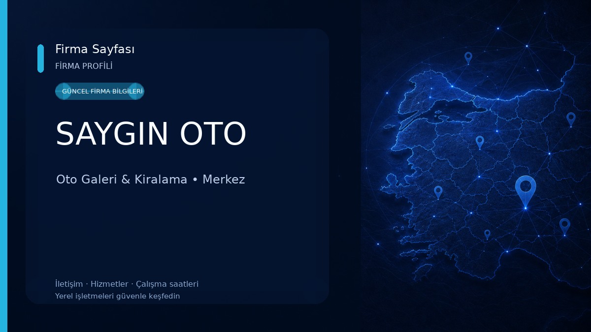 SAYGIN OTO Oto Galeri & Kiralama