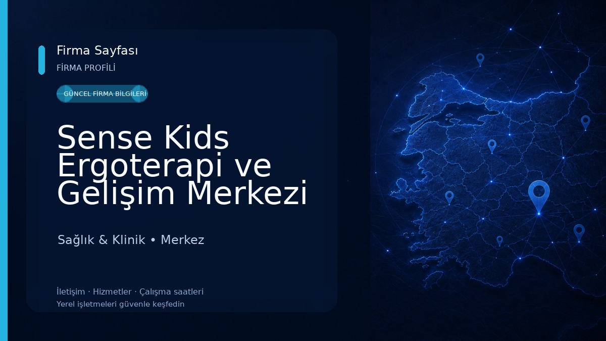 Sense Kids Ergoterapi ve Gelişim Merkezi