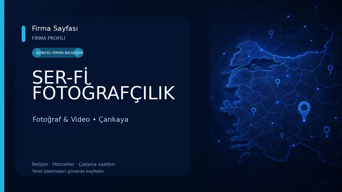 SER-Fİ FOTOĞRAFÇILIK Fotoğraf & Video
