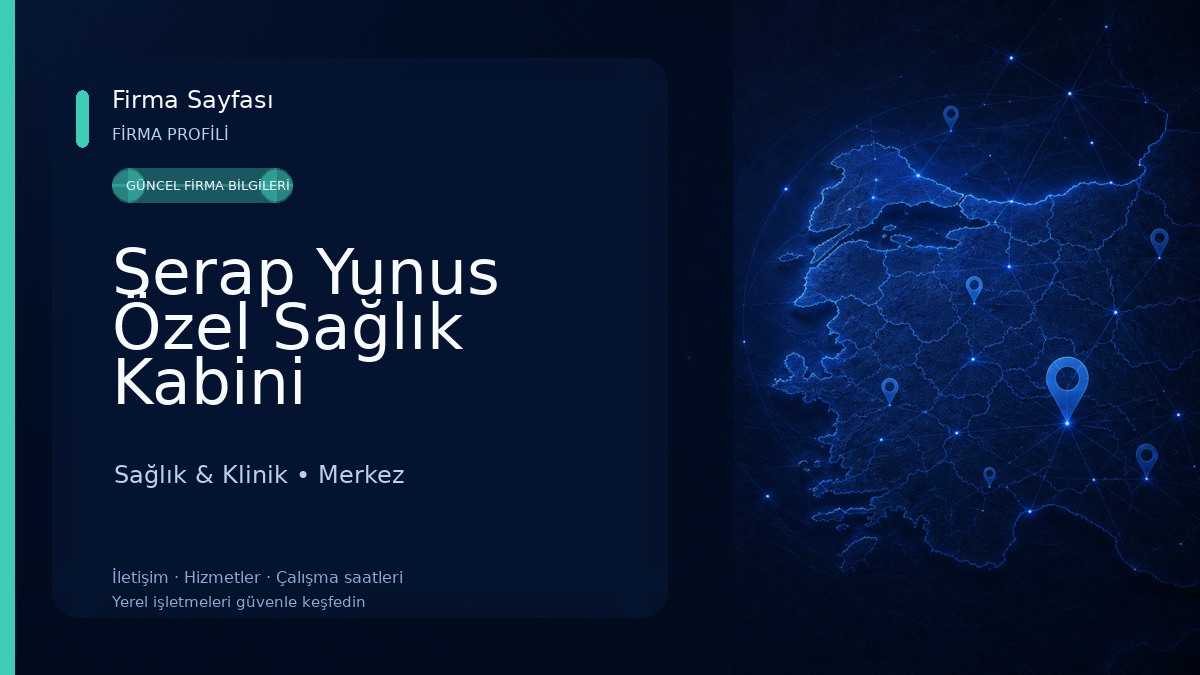Serap Yunus Özel Sağlık Kabini