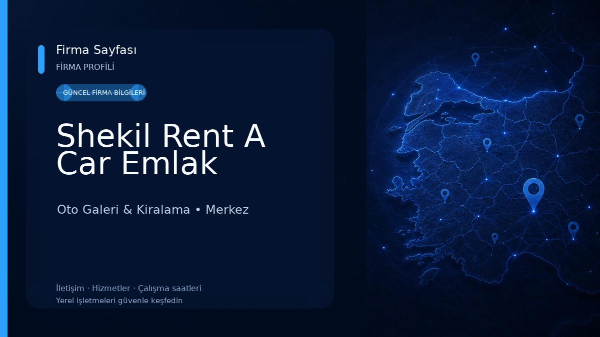 Shekil Rent A Car Emlak