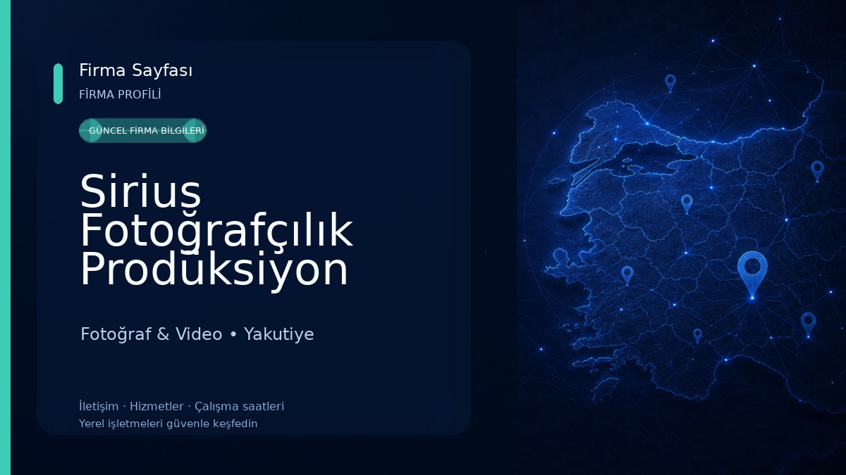 Sirius Fotoğrafçılık Prodüksiyon