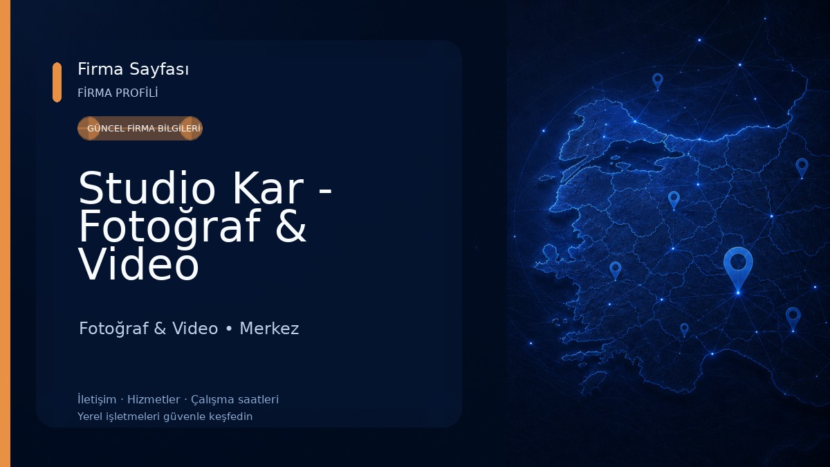 Studio Kar - Fotoğraf & Video Fotoğraf & Video